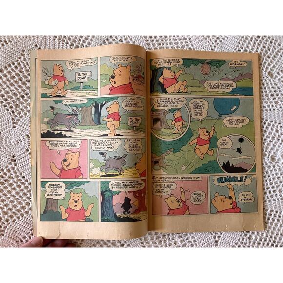 1981 Whitman #27 Walt Disney Presents Winnie-the-Pooh Comic - Picture 3 of 4
